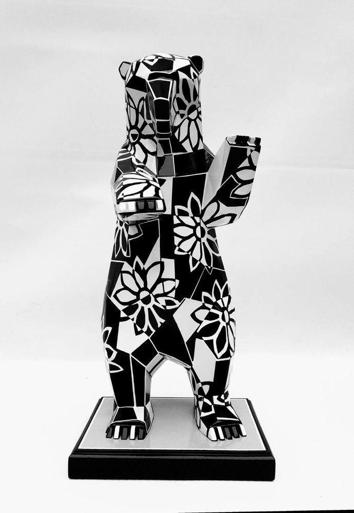 Jamie Gillman Ursa with Flowers Clifton Fine Art