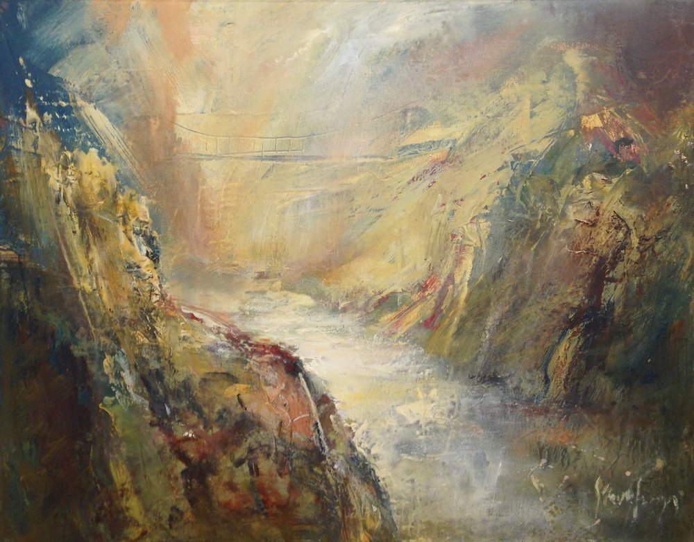 Steve Slimm - Rain Over Clifton – Clifton Fine Art