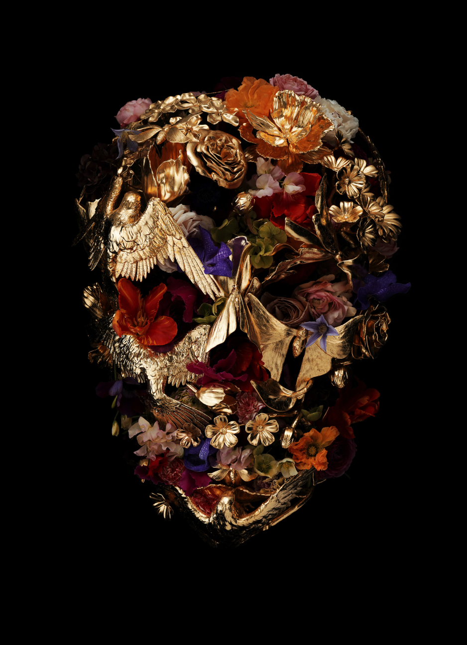 Gary James McQueen Vanitas Skull Clifton Fine Art